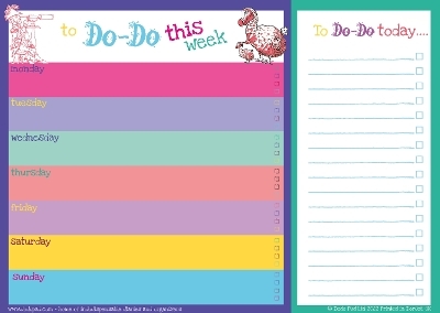 The Dodo Pad Daily To Do-Do A4 Listpad - Bright - Lord Dodo