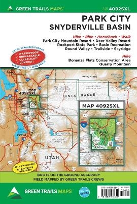 Park City, UT No. 4092sxl - Green Trails Maps