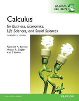Calculus for Business, Economics, Life Sciences and Social Sciences plus Pearson MyLab Mathematics with Pearson eText, Global Edition - Ziegler, Michael; Barnett, Raymond; Byleen, Karl