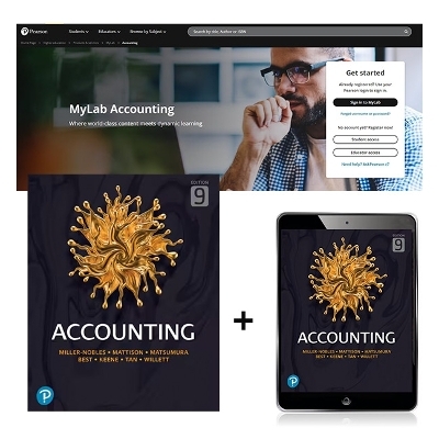 Horngren's Accounting + MyLab Accounting with Pearson eText - Tracie Miller-Nobles, Brenda Mattison, Ella Mae Matsumura, Peter Best, David Keene