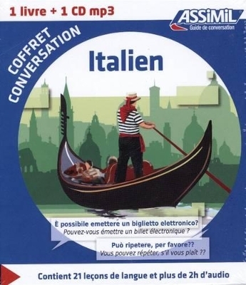 Coffret conversation Italien (guide + 1 CD) - Jean-Pierre Guglielmi