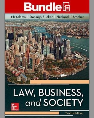 Gen Combo Law Business and Society; Connect Access Card - Tony McAdams