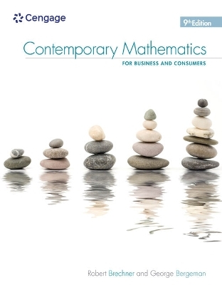 Bundle: Contemporary Mathematics for Business & Consumers, Loose-Leaf Version + Webassign Printed Access Card for Brechner/Bergeman's Contemporary Mathematics for Business & Consumers, Single Term - Robert Brechner, Geroge Bergeman