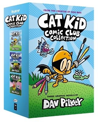 The Cat Kid Comic Club Collection: From the Creator of Dog Man (Cat Kid Comic Club #1-3 Boxed Set) - Dav Pilkey