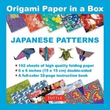 Origami Paper in a Box - Japanese Patterns - Tuttle Studio