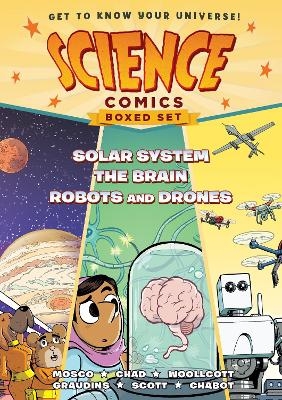 Science Comics Boxed Set: Solar System, The Brain, and Robots and Drones - Rosemary Mosco, Tory Woollcott, Mairghread Scott