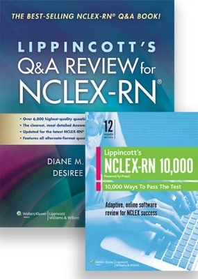 Billings Q&A 11E + Lippincott NCLEX-RN 10,000 Prepu 12 Month Access Package -  Lippincott Williams &  Wilkins