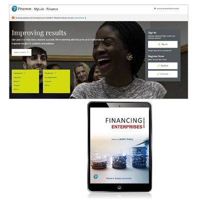 Financing Enterprises eBook + MyLab Finance (Custom Edition) - Sheridan Titman, Tony Martin, John Martin, J. Petty, John Petty