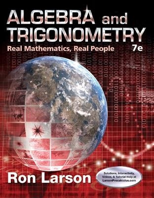 Bundle: Algebra and Trigonometry: Real Mathematics, Real People, Loose-Leaf Version, 7th + Webassign Printed Access Card, Single-Term - Ron Larson