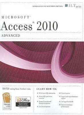 Microsoft Access 2010, Advanced - Don Tremblay