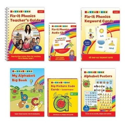 Fix-it Phonics - Level 1 - Teacher's Pack (2nd Edition) - Lisa Holt