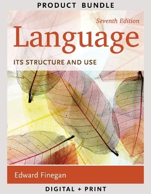 Bundle: Language: Its Structure and Use, 7th + Coursemate, 1 Term (6 Months) Printed Access Card - Edward Finegan