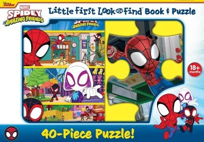 Disney Junior Marvel Spidey and His Amazing Friends: Little First Look and Find Book & Puzzle -  Pi Kids
