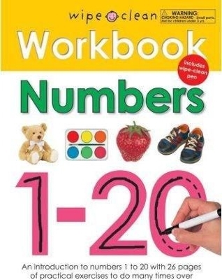 Wipe Clean Workbook Numbers 1-20 - Roger Priddy