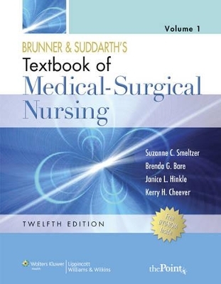 CC of Allegheny @ Pittsburgh: Study Guide to Accompany Brunner and Suddarth's Textbook of Medical Surgical Nusing Package - Suzanne C Smeltzer
