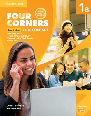 Four Corners Level 1B Super Value Pack (Full Contact with Self-study and Online Workbook) - Jack C. Richards, David Bohlke