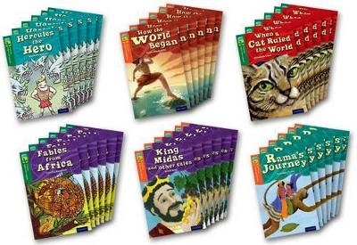 Oxford Reading Tree TreeTops Myths and Legends: Levels 12 and 13: Pack of 36 - Timothy Knapman, Elizabeth Laird, Michaela Morgan, Fiona Macdonald, Brian Gray