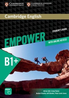 Cambridge English Empower Intermediate Student's Book with Online Assessment and Practice and Online Workbook - Adrian Doff, Craig Thaine, Herbert Puchta, Jeff Stranks, Peter Lewis-Jones