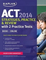 Kaplan Act  Strategies, Practice, and Review with 2 Practice Tests - Kaplan