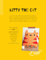 Kitty the Cat Soft Toy Pattern - Mariska Vos Bolman