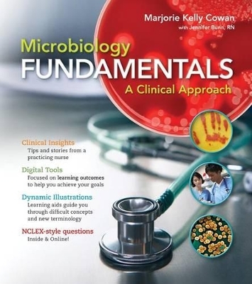 Combo: Microbiology Fundamentals: A Clinical Approach with Obenauf Lab Manual - Marjorie Kelly Cowan