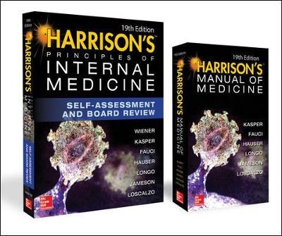 Harrison's Principles of Internal Medicine Self-Assessment and Board Review, 19th Edition and Harrison's Manual of Medicine 19th Edition VAL PAK - Charles Weiner, J. Larry Jameson, Anthony Fauci, Dennis Kasper, Stephen Hauser
