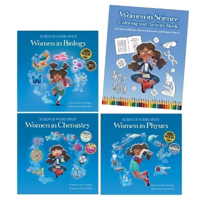 Women in Science Paperback Book Set with Coloring and Activity Book - Mary Wissinger