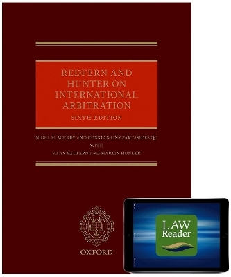 Redfern and Hunter on International Arbitration (hardback + digital pack) - Nigel Blackaby, Constantine Partasides, Alan Redfern, Martin Hunter