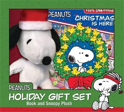 Peanuts: Christmas Is Here! Holiday Gift Set Book and Snoopy Plush -  Pi Kids