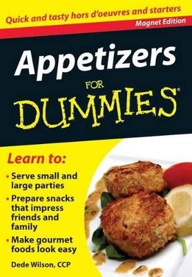 Appetizers for Dummies - Dede Wilson