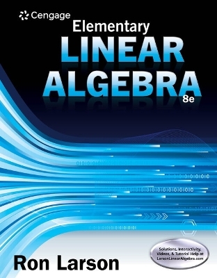 Bundle: Elementary Linear Algebra, 8th + Webassign Printed Access Card for Larson's Elementary Linear Algebra, 8th Edition, Single-Term - Ron Larson