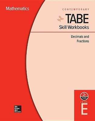 Tabe Skill Workbooks Level E: Decimals (10 Copies) -  Contemporary