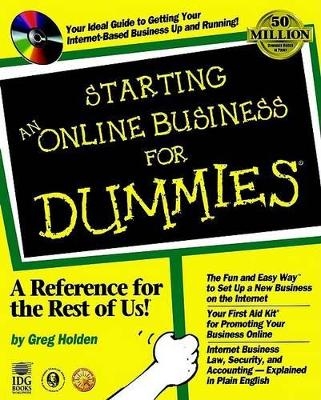 Starting an Online Business For Dummies - Greg Holden