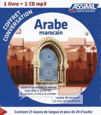 Coffret conversation Marocain (guide + 1 CD) (Arabe) - Michel Quitout