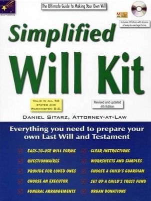 Simplified Will Kit - Daniel Sitarz