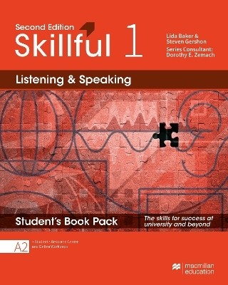 Skillful Second Edition Level 1 Listening and Speaking Student's Book Premium Pack - Lida Baker, Steve Gershon