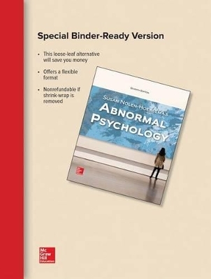 Loose Leaf for Abnormal Psychology with Connect Access Card - Susan Nolen-Hoeksema