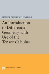 Introduction to Differential Geometry - Luther Pfahler Eisenhart