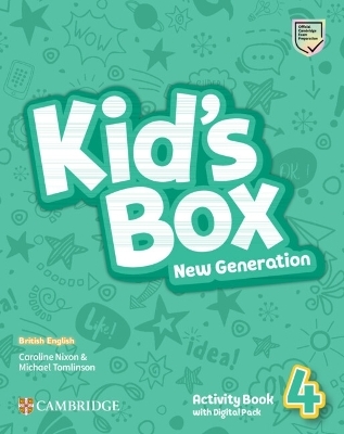 Kid's Box New Generation Level 4 Activity Book with Digital Pack British English - Caroline Nixon, Michael Tomlinson