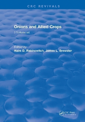 Onions and Allied Crops - 