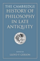 The Cambridge History of Philosophy in Late Antiquity 2 Volume Paperback Set - Gerson, Lloyd P.