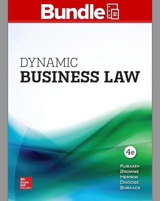 Gen Combo LL Dynamic Business Law; Connect Access Card - Nancy K Kubasek