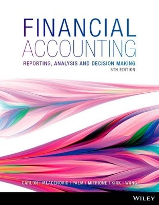 Financial Accounting: Reporting, Analysis and Decision Making 5E+WileyPLUS Stand-Alone Card - Shirley Carlon