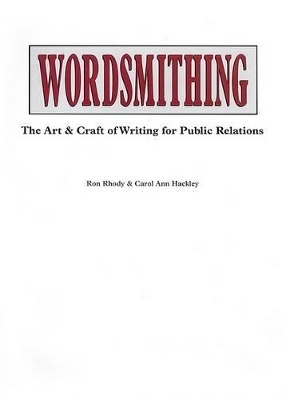Wordsmithing - Ron Rhody, Carol Ann Hackley
