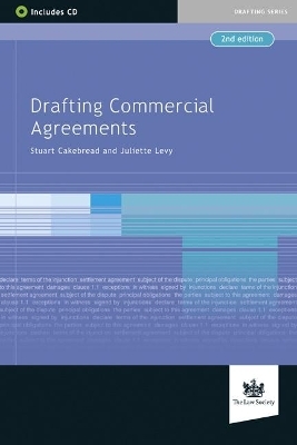 Drafting Commercial Agreements - Stuart Cakebread, Juliette Levy