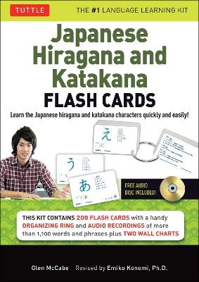 Japanese Hiragana and Katakana Flash Cards Kit - Glen McCabe