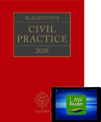 Blackstone's Civil Practice 2020: Digital Pack - 