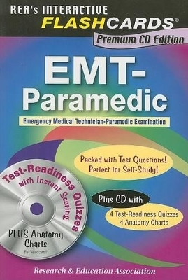 Emt-Paramedic Premium Edition Flashcard Book W/CD - Jeffrey Lindsey