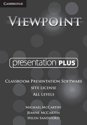 Viewpoint Presentation Plus Site License Pack - Michael McCarthy, Jeanne McCarten, Helen Sandiford