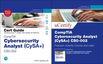 Comptia Cybersecurity Analyst (Cysa+) Cs0-002 Cert Guide Pearson Ucertify Course and Labs Card and Textbook Bundle - Troy McMillan